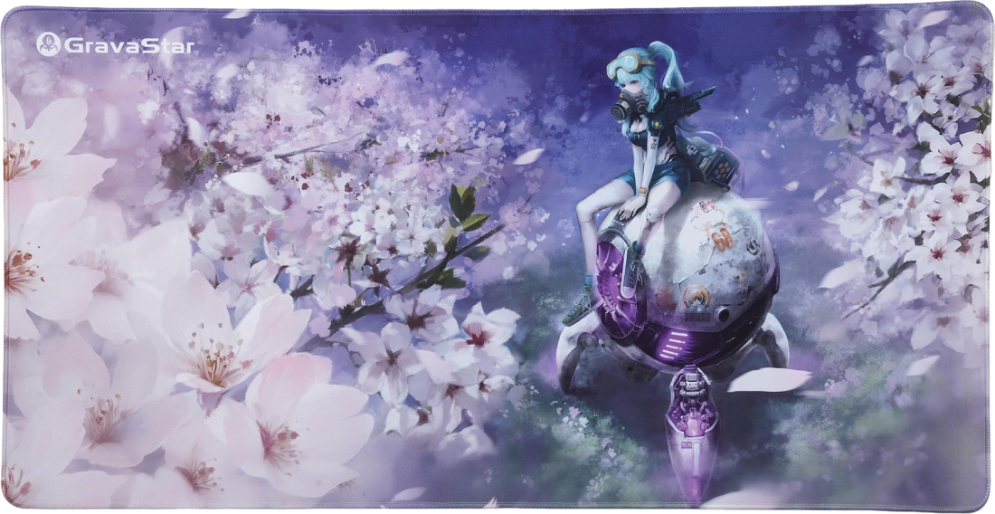 Коврик для мыши игровой GravaStar SAKURA XL (GSA8_MPD_SAKURA) - Фото 1