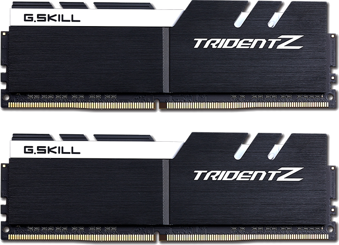Память DDR G.Skill DDR4 2x16GB/3200 Trident Z (F4-3200C16D-32GTZKW) - Фото 1
