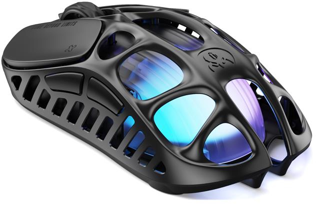 Мышь беспроводная игровая GravaStar Mercury X Pro 8K BT/WL/USB-A RGB (GSXPRO_BLK) - Фото 1