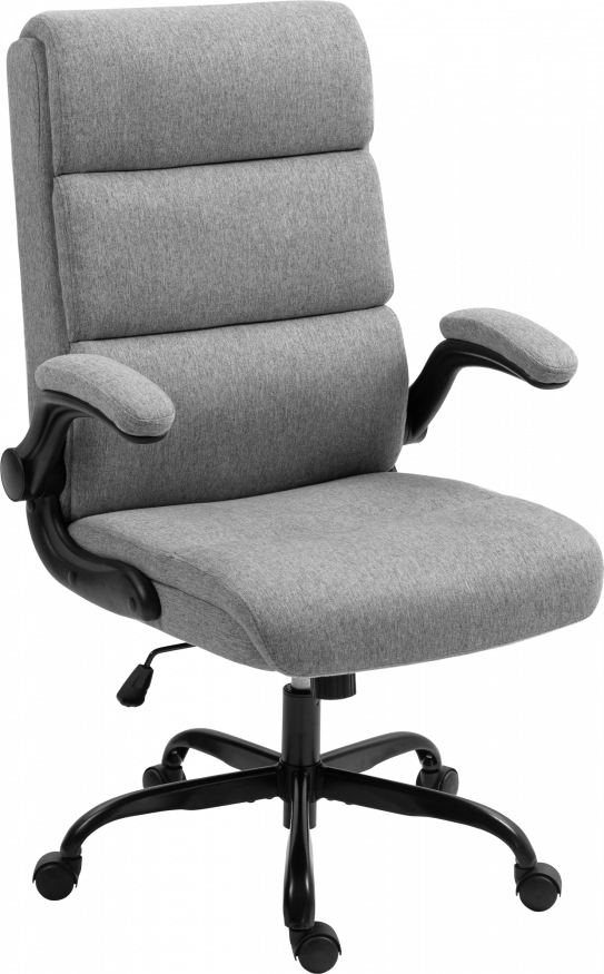 Кресло офисное GT Racer B-3041 Fabric Gray - Фото 1