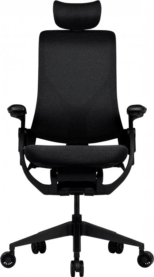 Крісло офісне GT Racer B-6314 Fabric Black/Black