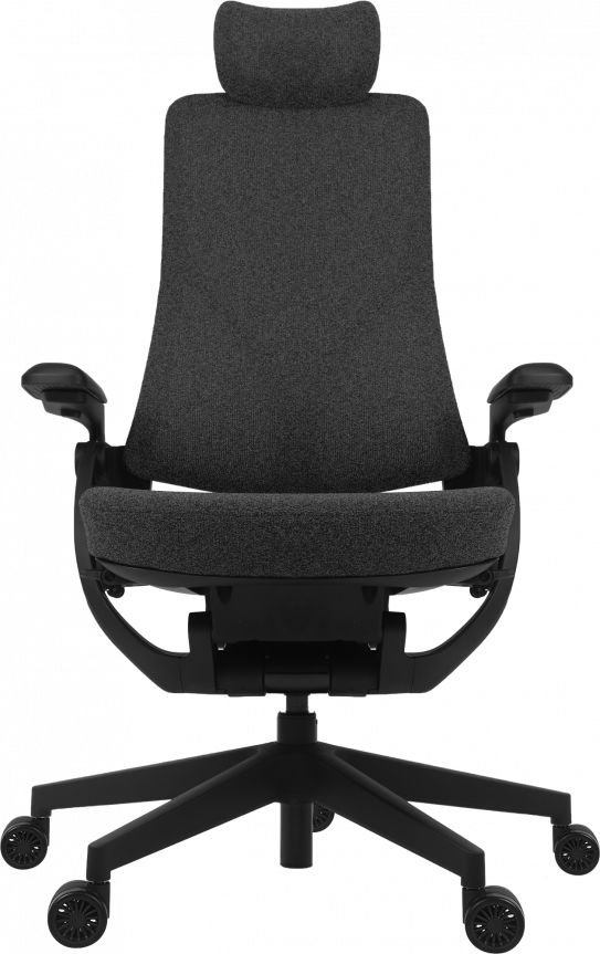 Крісло офісне GT Racer B-6314 Fabric Dark Gray/Black