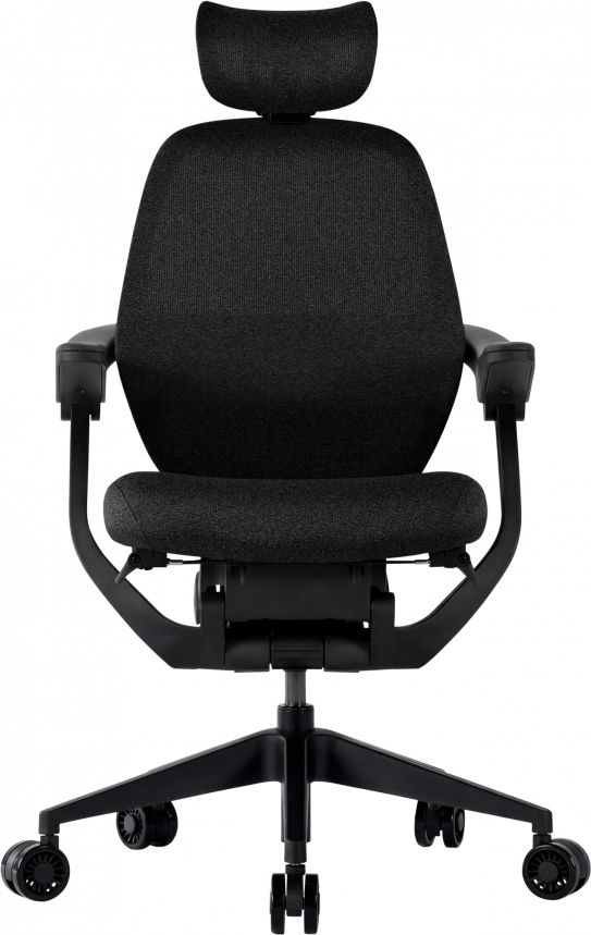 Крісло офісне GT Racer B-6333 Fabric Dark Gray/Black