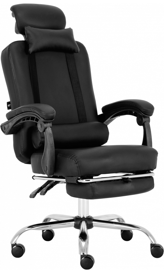 Кресло офисное GT Racer X-8002 Black - Фото 1