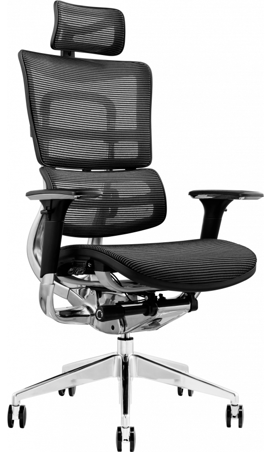 Кресло офисное GT Racer X-801 Black (W-21) - Фото 1