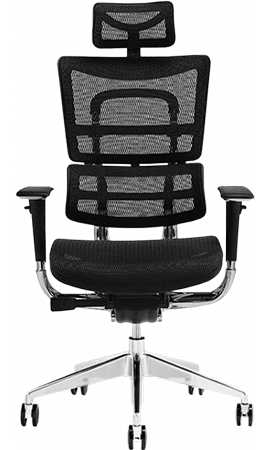 Кресло офисное GT Racer X-801L Black (W-21) - Фото 1