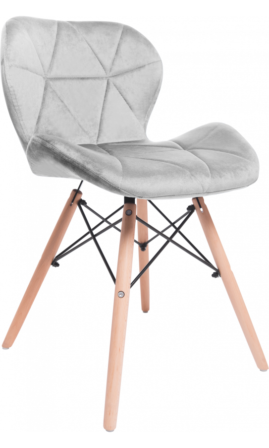 Стул кухонный GT Racer X-D28 Plus Velvet Gray - Фото 1