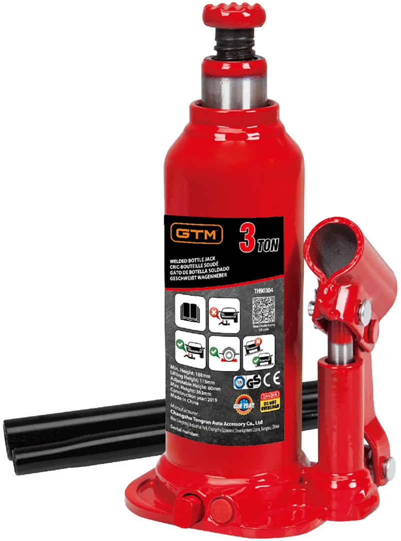 Купити Домкрат GTM 194-З72 мм (Т90304) - Фото 1 Домкрат GTM 194-З72 мм (Т90304) - Фото 1