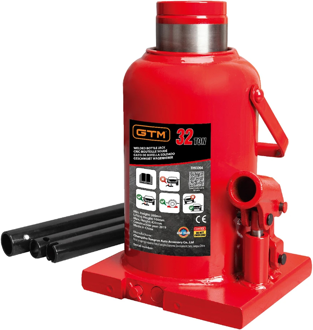 Купити Домкрат GTM 260-420 мм (TH93204) - Фото 1 Домкрат GTM 260-420 мм (TH93204) - Фото 1