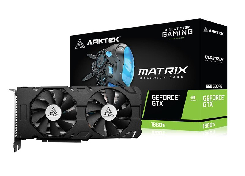 Відеокарта Arktek GeForce GTX 1660 TI DUAL FAN 6GB GDDR6 (AKN1660TiD6S6GH1) - Фото 1