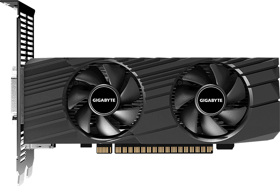 Видеокарта Gigabyte GeForce GTX 1650 OC Low Profile 4G 4GB GDDR5 128bit ...