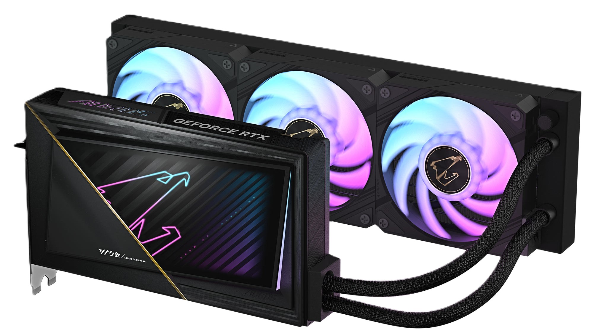 Відеокарта Gigabyte GeForce RTX 5090 32GB GDDR7 Aorus Xtreme Waterforce (GV-N5090AORUSX W-32GD) - Фото 1