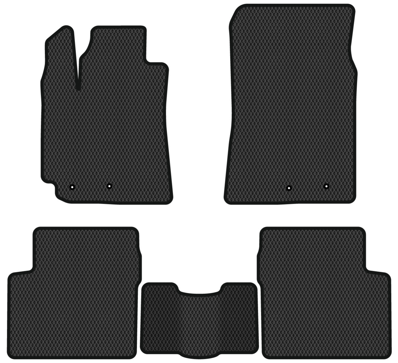 EVA килимки в салон авто EVAtech для Emgrand 7 (EC7) AT Geely 2009 1 покоління Htb EU GY12366C5RBB - Фото 1