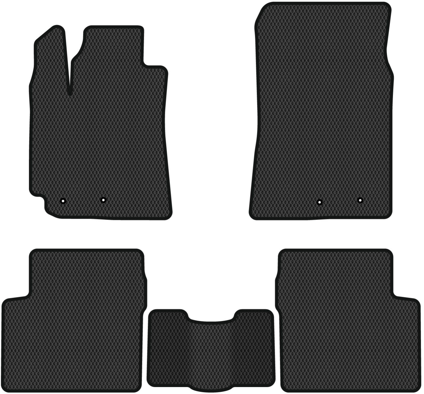 EVA килимки в салон авто EVAtech для Emgrand 7 (EC7) AT Geely 2009 1 покоління Sedan EU GY32559C5LA4RBB - Фото 1