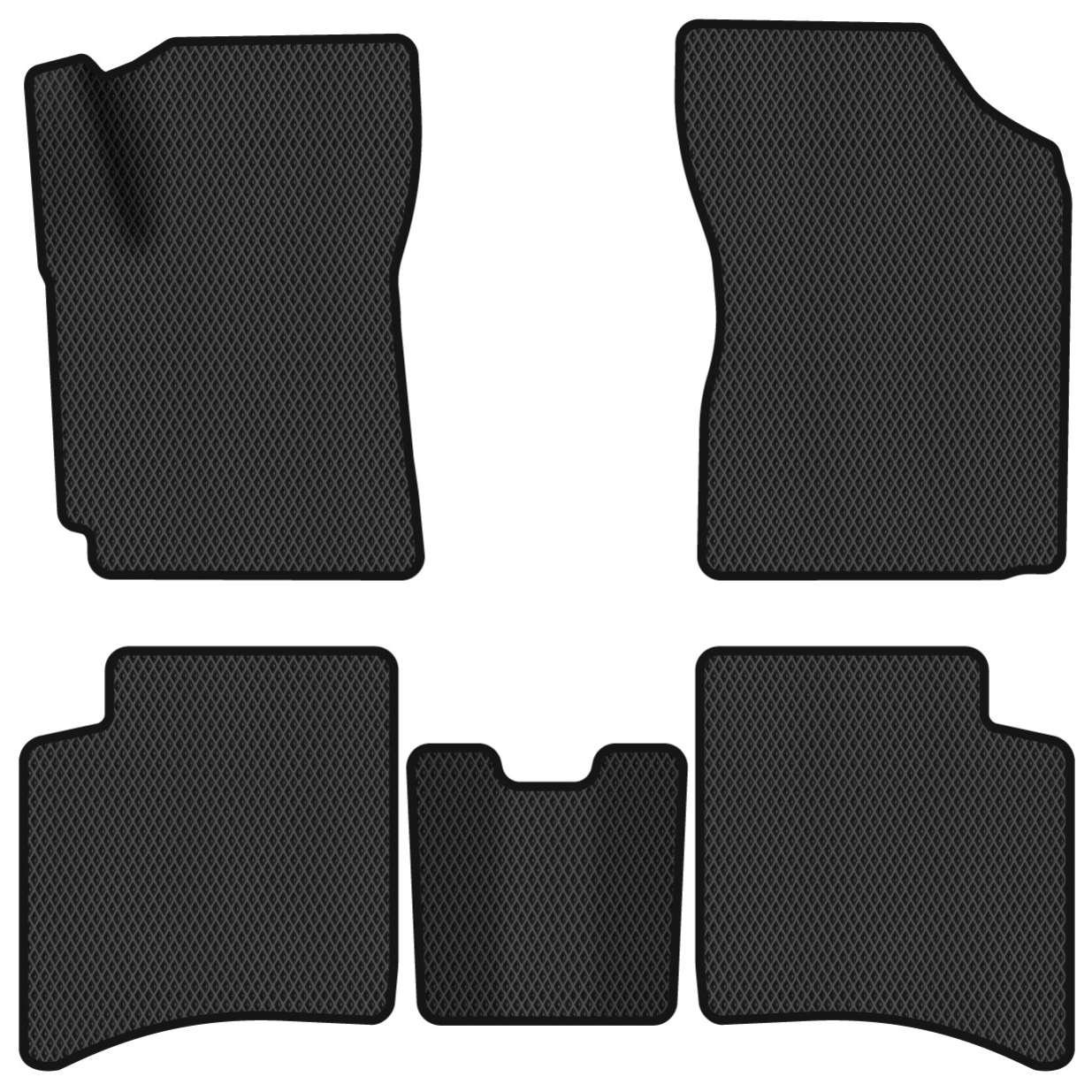 EVA коврики в салон авто EVAtech для MK Cross Geely 2010 1 поколение SUV EU GY33692CEX5RBB - Фото 1