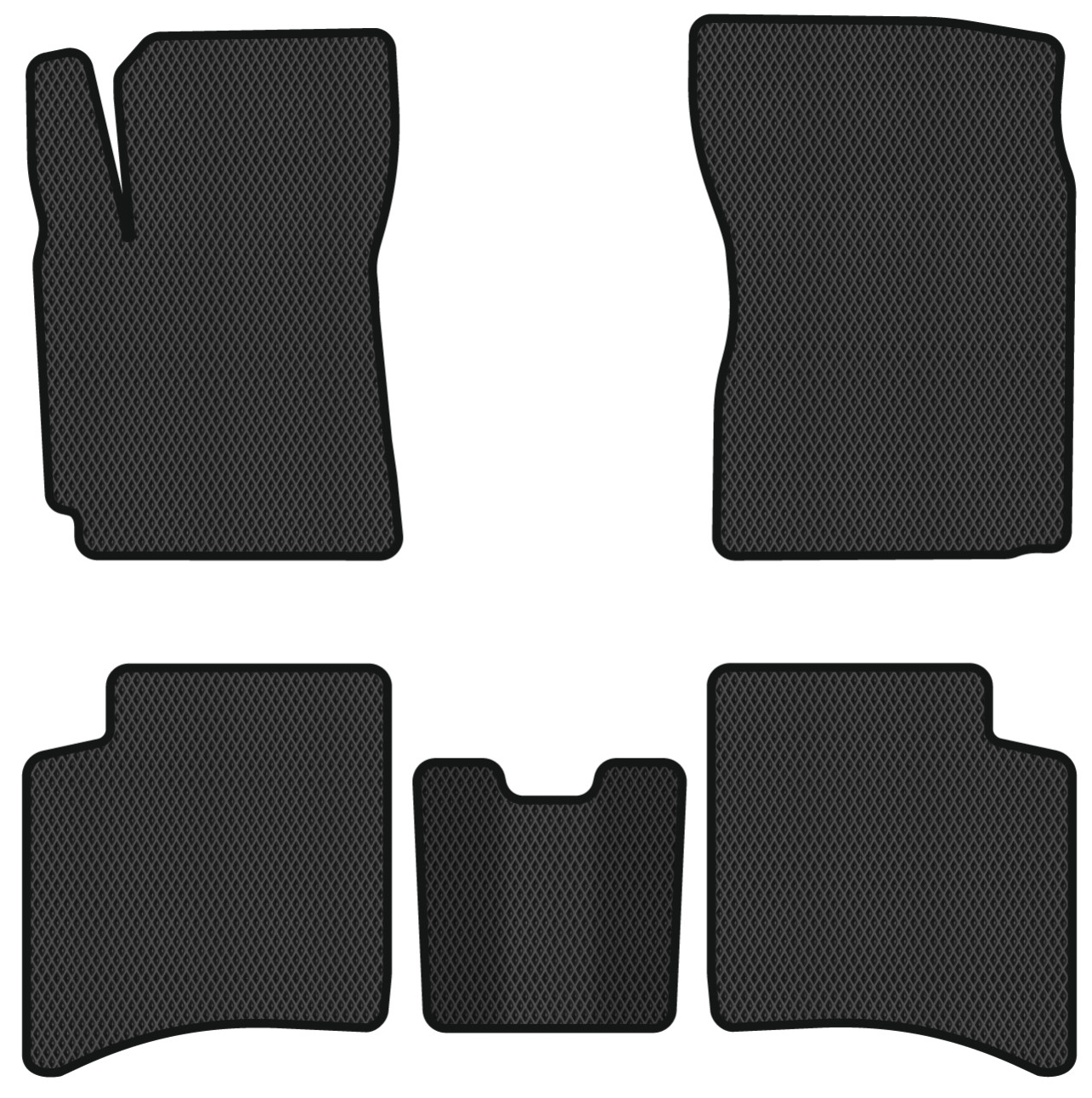 EVA килимки в салон авто EVAtech для MK Geely 2006 1 покоління Sedan EU GY3600CLX5RBB - Фото 1