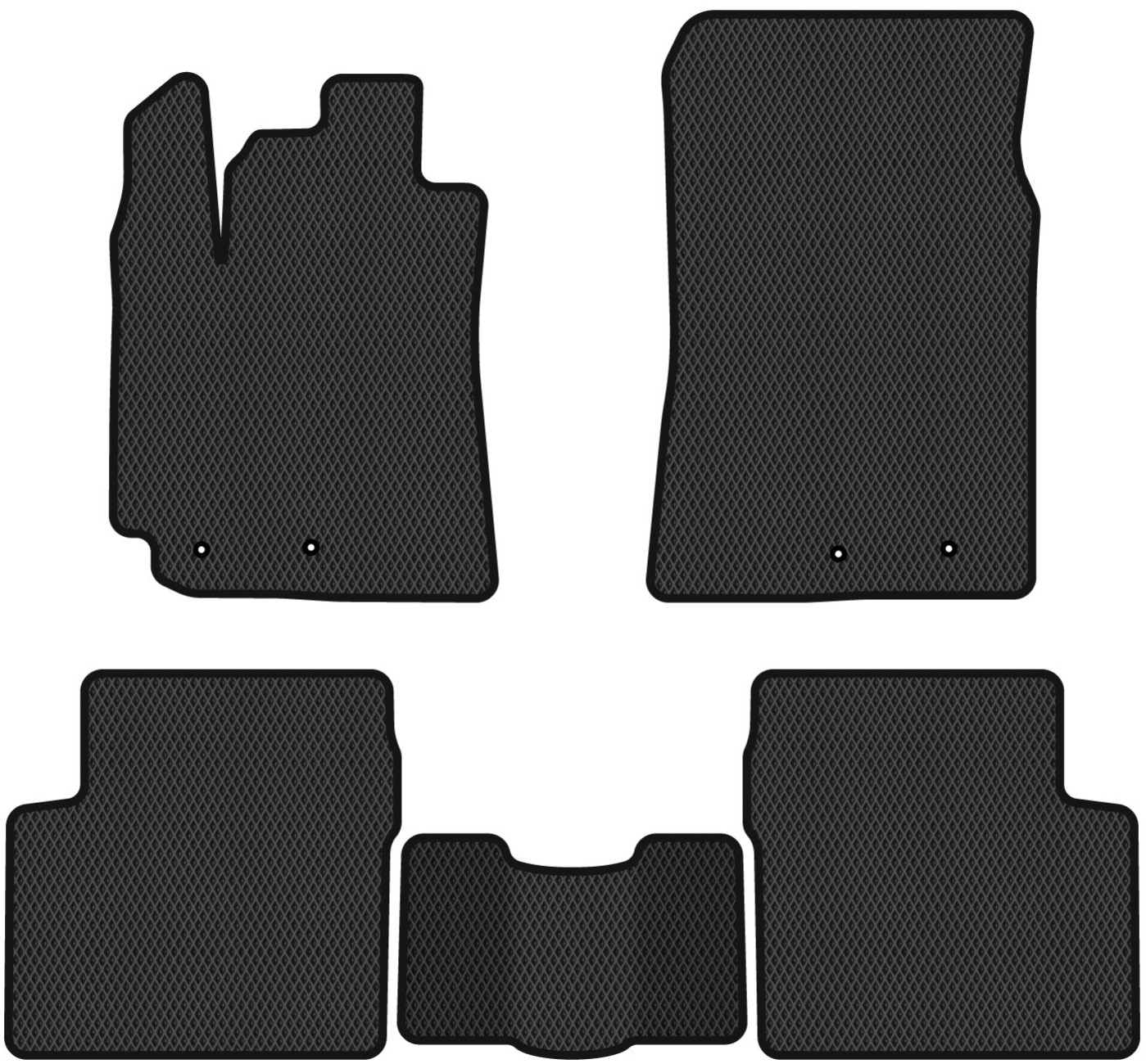 EVA килимки в салон авто EVAtech для Emgrand 7 (EC7) MT Geely 2009 1 покоління Sedan EU GY43741C5LA4RBB - Фото 1