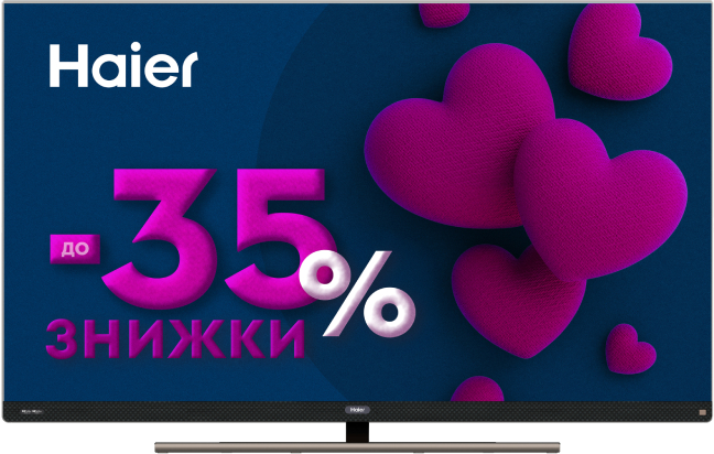 Телевізор Haier H55S900UX - Фото 1