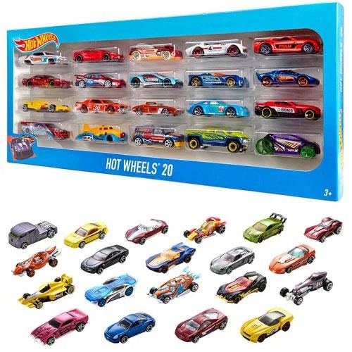 Набор базовых машинок Hot Wheels 20 шт. (в ас.) (H7045) - Фото 1
