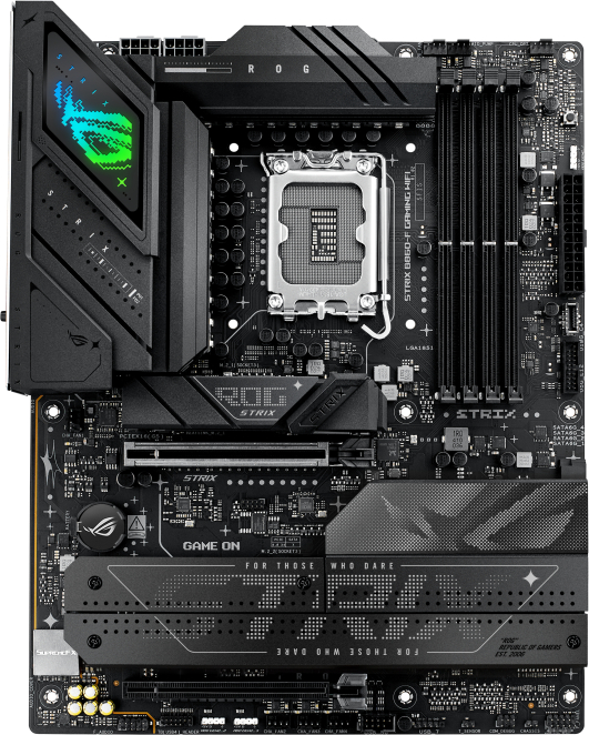 Материнская плата Asus ROG STRIX B860-F GAMING WIFI - Фото 1