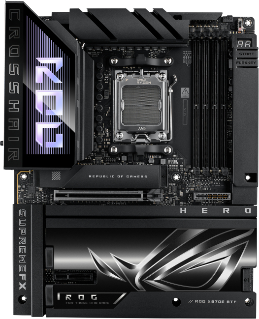 Материнская плата Asus ROG CROSSHAIR X870E HERO BTF - Фото 1