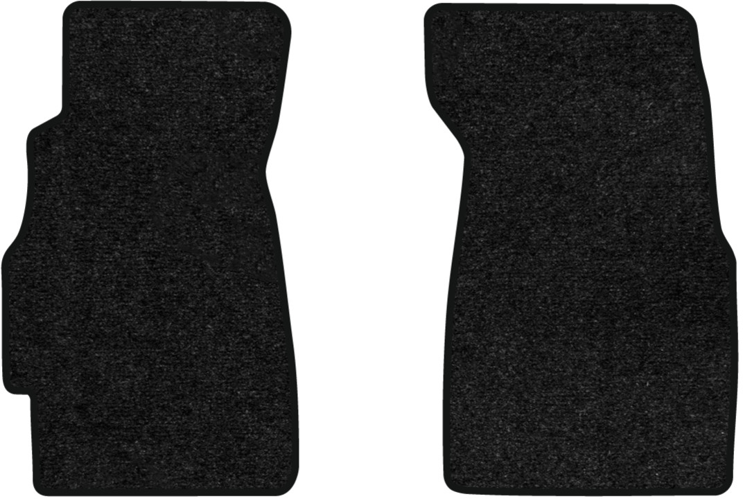 Коврики ворсовые в салон авто EVAtech Standard для Honda Civic 1995-2000 6 поколение Sedan EU черный кант HA13002AB2VEB - Фото 1