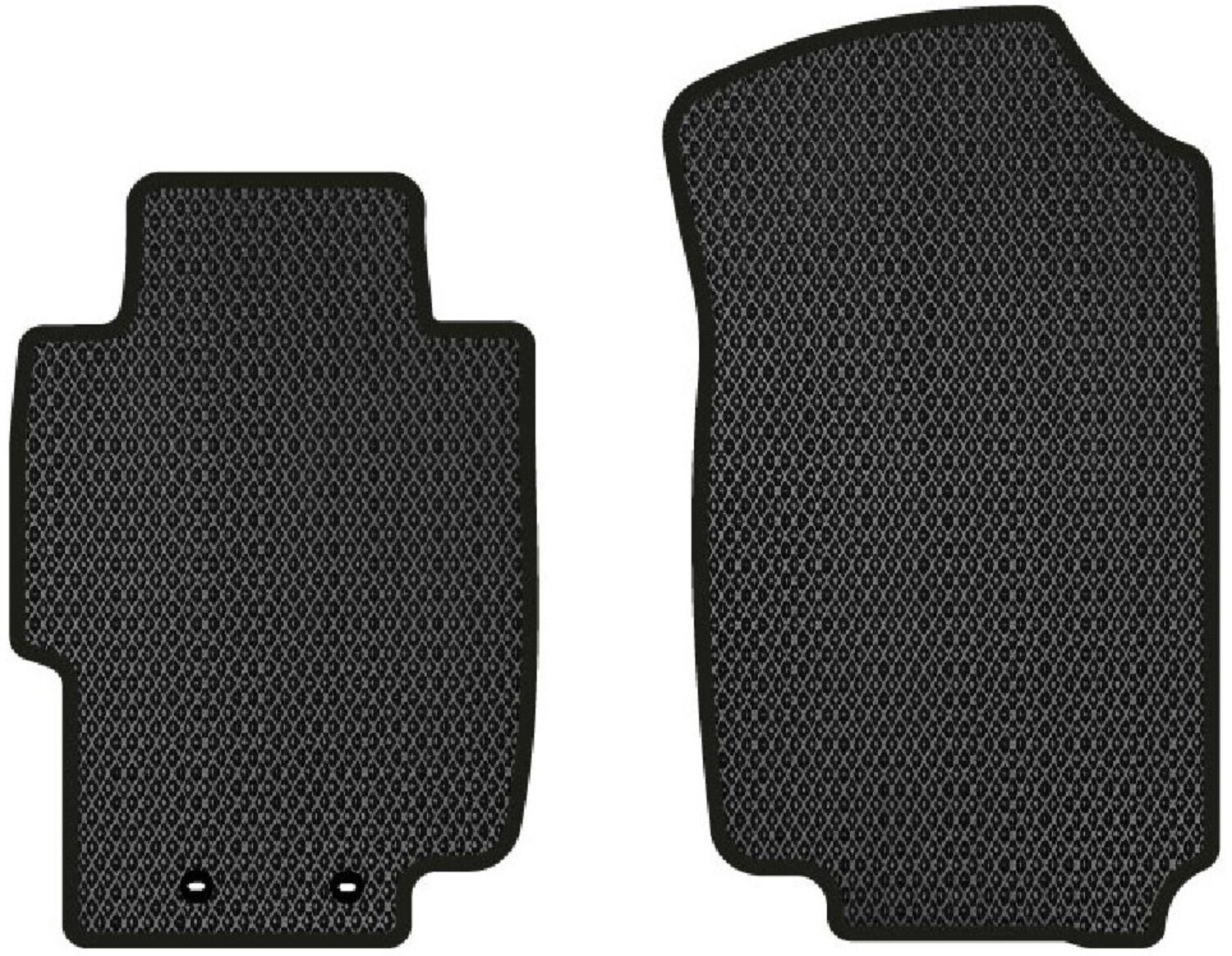 EVA коврики в салон авто передние EVAtech для Accord MT (Electric seats) Honda 2003-2008 7 поколение Combi EU (HA13168AG2TL2RBB) - Фото 1