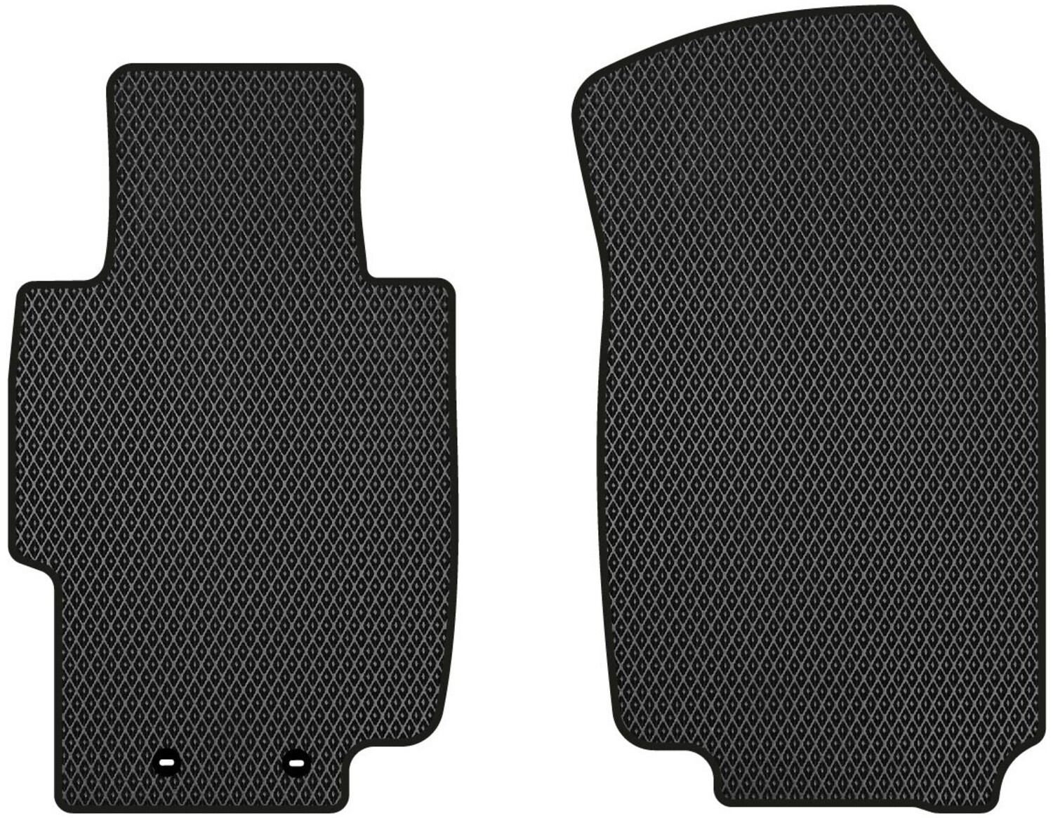 EVA коврики в салон авто передние EVAtech для Accord AT (Electric seats) Honda 2003-2008 7 поколение Combi EU (HA13172AG2TL2RBB) - Фото 1