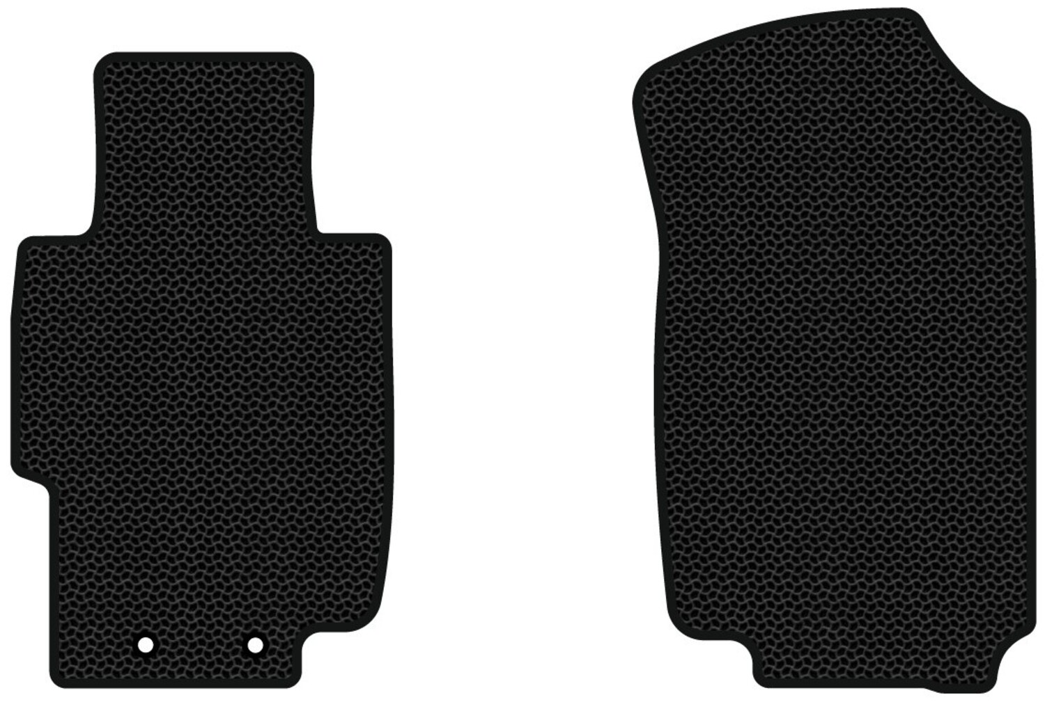 EVA коврики в салон авто передние EVAtech для Accord AT (Electric seats) Honda 2003-2008 7 поколение Sedan EU (HA13173AG2TL2KBB) - Фото 1