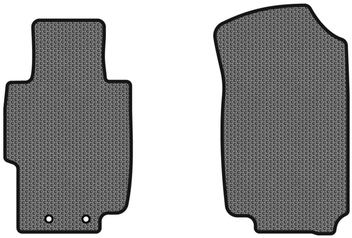 EVA коврики в салон авто передние EVAtech для Accord AT (Electric seats) Honda 2003-2008 7 поколение Sedan EU (HA13173AG2TL2SGB) - Фото 1