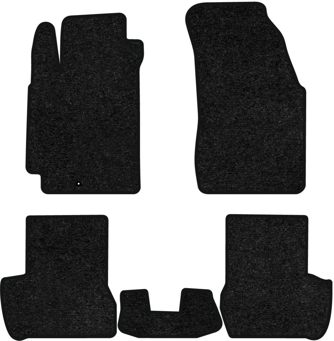 Коврики ворсовые в салон авто EVAtech Standard для Honda HR-V (GH) 3-doors 1998-2005 1 поколение SUV EU черный кант HA13259CV5LA1VEB - Фото 1