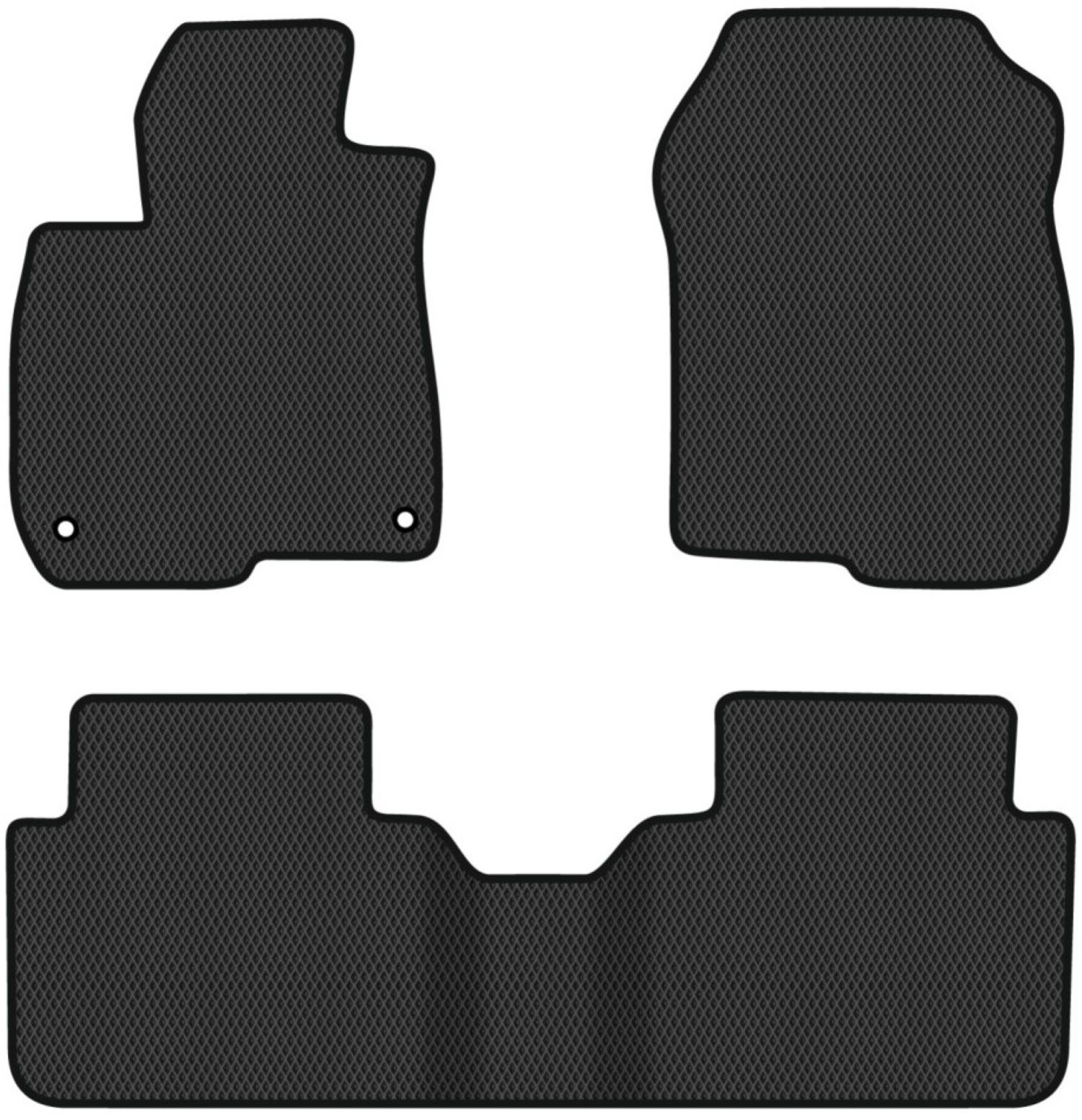 EVA коврики в салон авто EVAtech для CR-V (RW) 5 seats Honda 2016-2020 5 поколение SUV USA HA1468ZG3TL2RBB - Фото 1