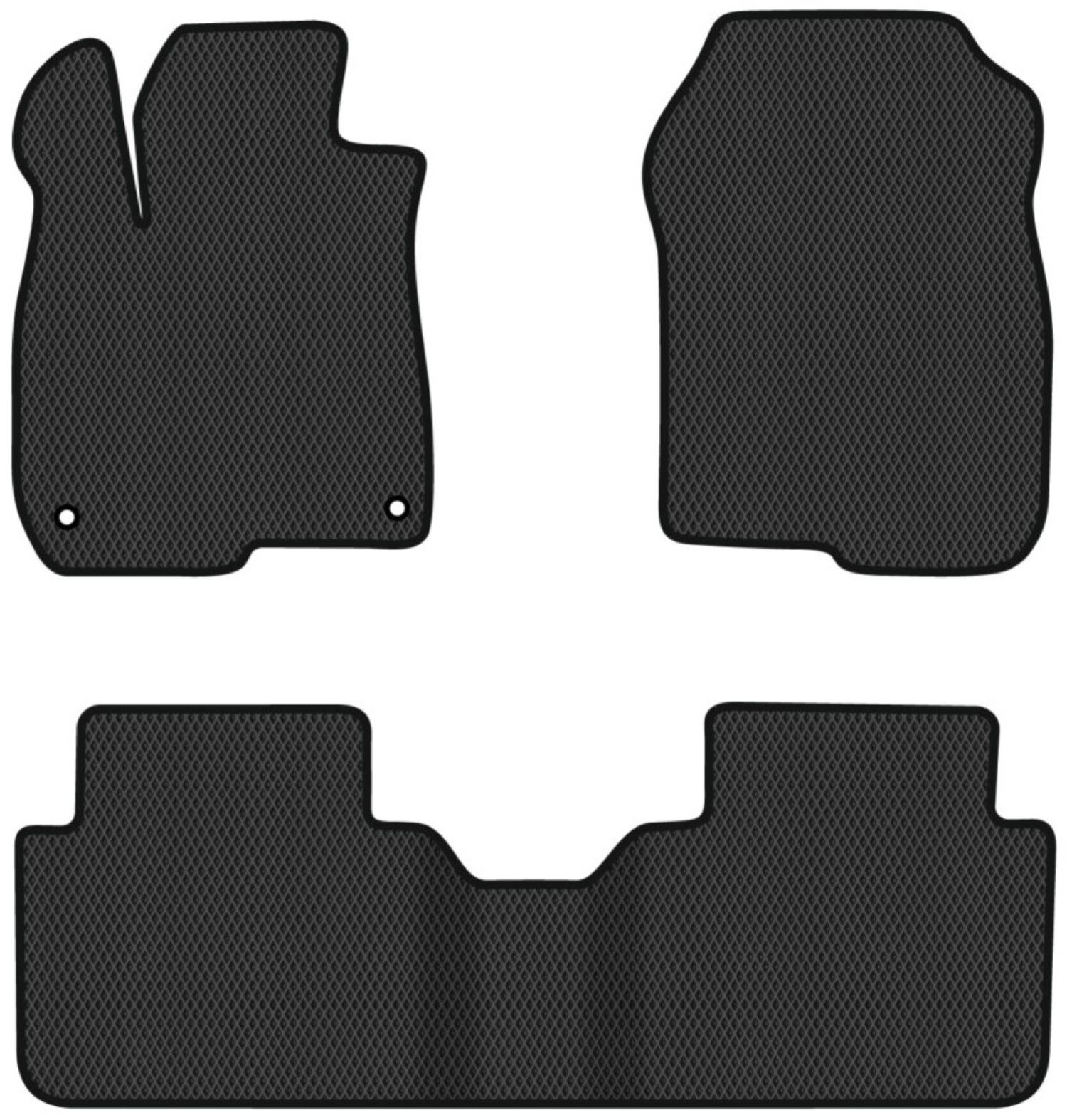 EVA коврики в салон авто EVAtech для CR-V (RW) 5 seats Honda 2016-2020 5 поколение SUV USA HA1468ZV3TL2RBB - Фото 1