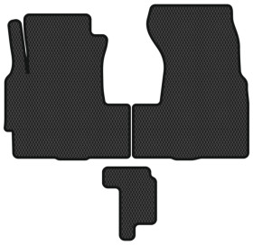 EVA коврики в салон авто передние EVAtech для CR-V (RD1) AT Honda 1996-2001 1 поколение SUV EU (HA3345A3RBB) - Фото 1