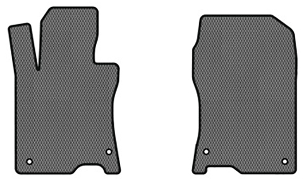 EVA килимки в салон авто передні EVAtech для Accord (CU) Honda 2008-2013 8 покоління Sedan EU (HA373A2TL4RGB) - Фото 1