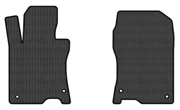 EVA килимки в салон авто передні EVAtech для Accord (CU) Honda 2008-2013 8 покоління Sedan EU (HA373A2TL4SBB) - Фото 1