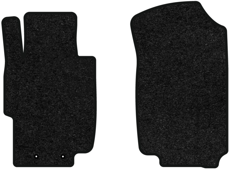 Коврики ворсовые в салон авто EVAtech Standard для Honda Accord AT (Mechanical seats) 2003-2008 7 поколение Sedan EU черный кант HA3958AV2LA2VEB - Фото 1