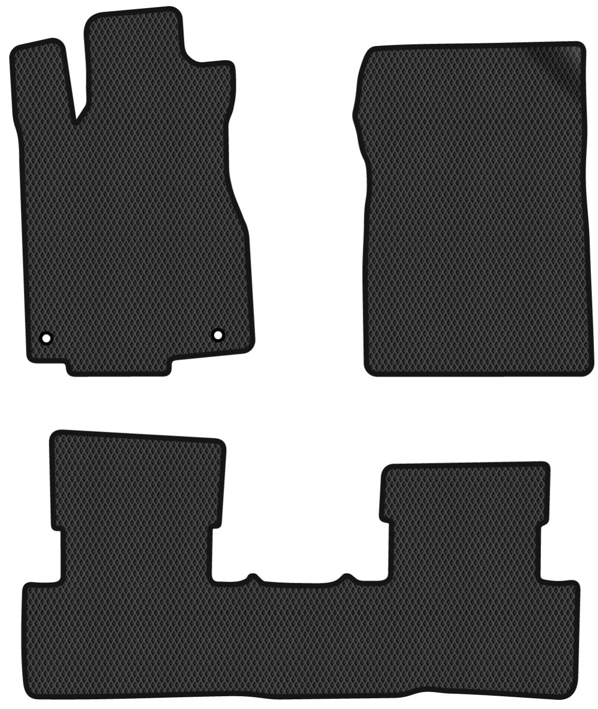 EVA коврики в салон авто EVAtech для CR-V Honda 2012-2017 4 поколение SUV USA HA42645Z3TL2RBB - Фото 1