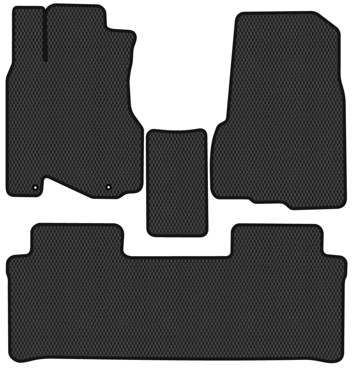 EVA коврики в салон авто EVAtech для CR-V (RD) (United Kingdom) MT Honda 2001-2006 2 поколение SUV EU HA42803Z4LA2RBB - Фото 1