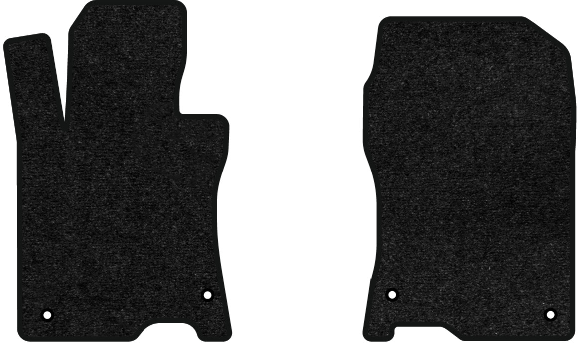 Коврики ворсовые в салон авто EVAtech Standard для Honda Accord 2008-2013 8 поколение Combi EU черный кант HA42982A2TL4VEB - Фото 1