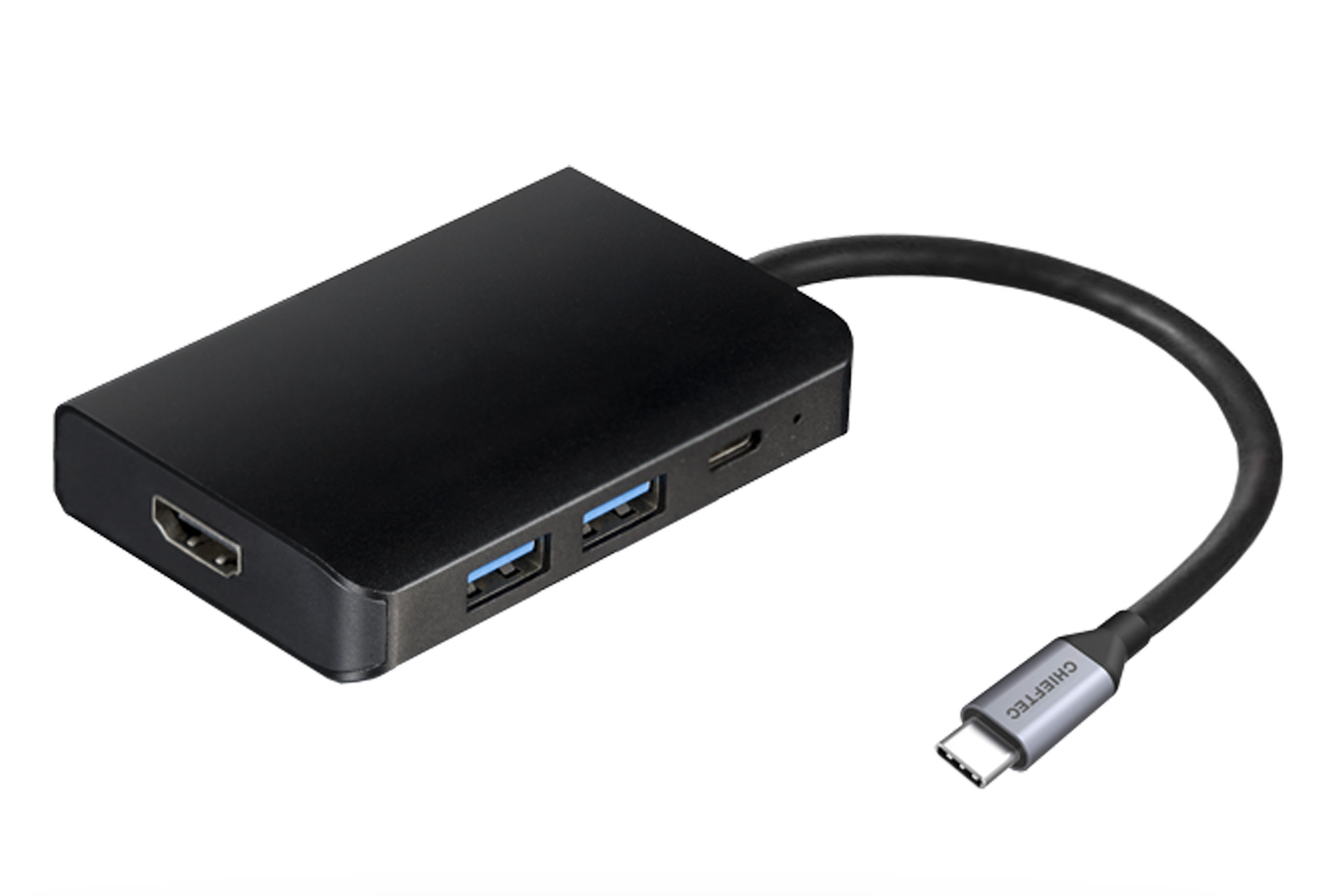 Хаб USB UGREEN USB3.1 Type-C HDMI/USB 3.0x2/PD 60W 5-in-1 (DSC-501) - Фото 1