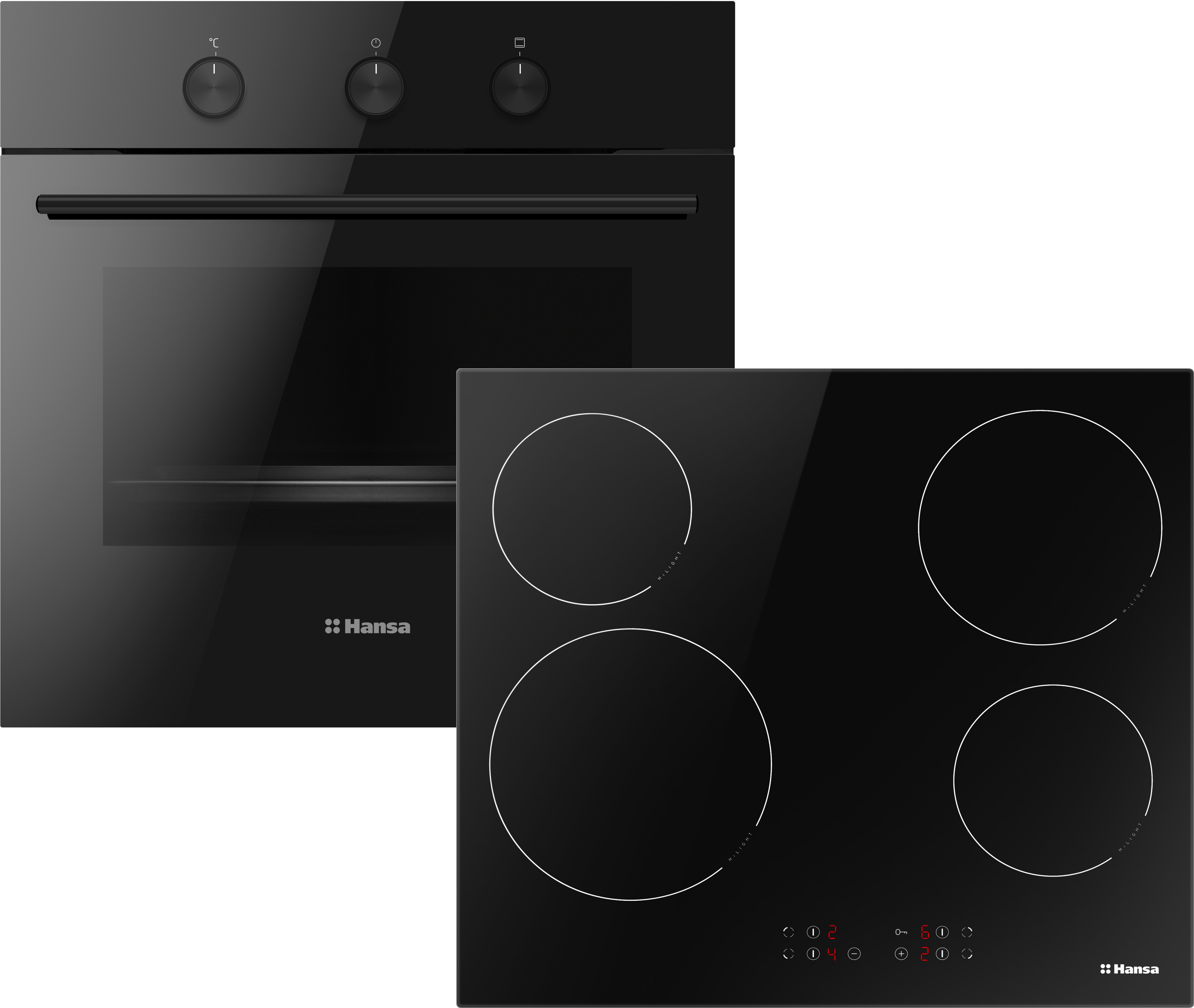 Купити Комплект техніки Hansa Духова шафа + Варильна поверхня Hansa BOES68171 + BHC63366 - Фото 1 Комплект техніки Hansa Духова шафа + Варильна поверхня Hansa BOES68171 + BHC63366 - Фото 1