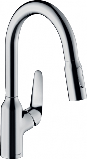 Смеситель кухонный Hansgrohe Focus M42 Хром (71801000) - Фото 1