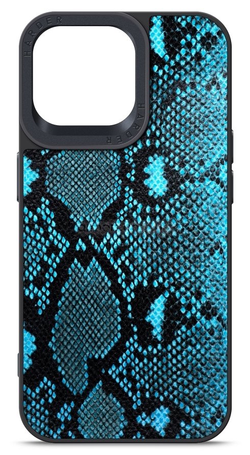 Чехол для смартфона Harder Genuine Snake for Apple iPhone 14 Pro Max Dark Blue (ARM76790) - Фото 1