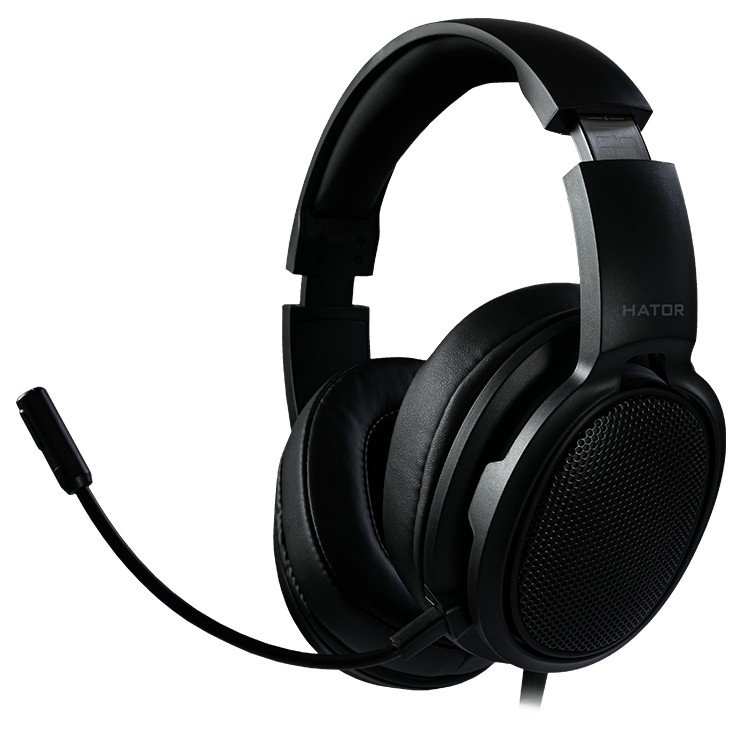 Гарнитура проводная игровая Hator Hellraizer Black (HTA-812) - Фото 1