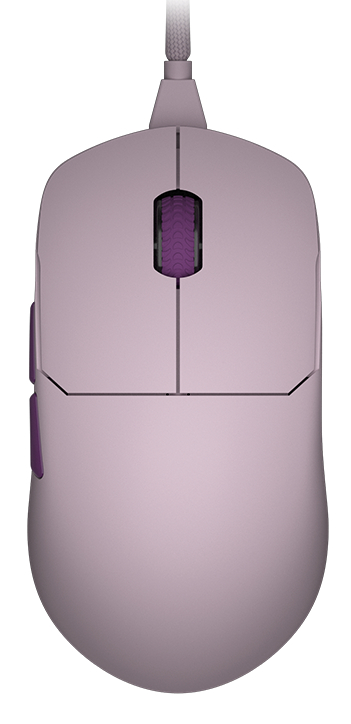 Мышь проводная игровая Hator Quasar Essential Lilac (HTM-403) - Фото 1