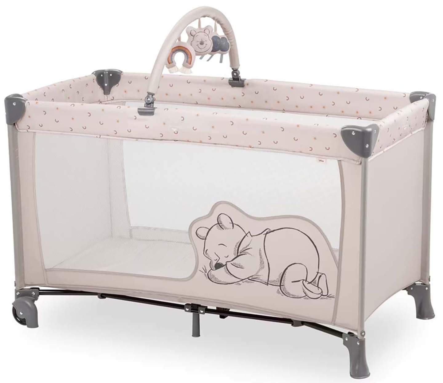 Манеж класичний HAUCK Dream N Play Go Pooh Rainbow Beige (60889-0)
