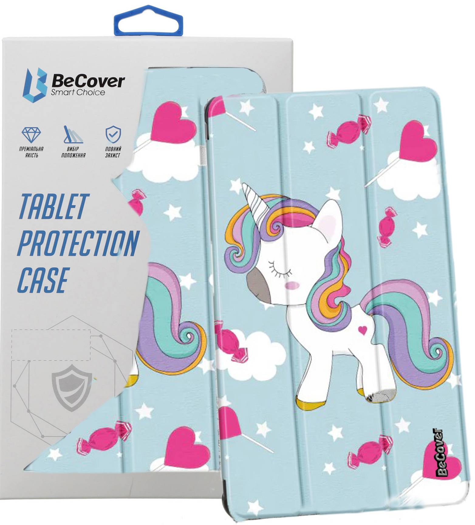 Чехол для планшета BeCover Flexible TPU Mate for Samsung Galaxy Tab A9 Plus SM-X210/SM-X215/SM-X216 11.0" Unicorn (710352) - Фото 1