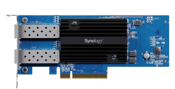 Купити Мережева карта LAN
Synology PCIE 25GBE SFP28 2P (E25G30-F2) - Фото 1 Мережева карта LAN
Synology PCIE 25GBE SFP28 2P (E25G30-F2) - Фото 1