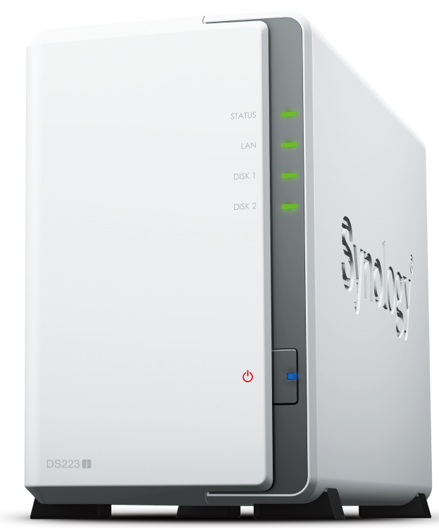 Сетевое хранилище без HDD Synology DS223J - Фото 1